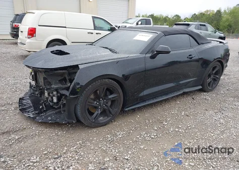 2020 Chevrolet Camaro Rwd 2Ss z USA, uszkodzony, nr VIN 1G1FH3D79L0116564
